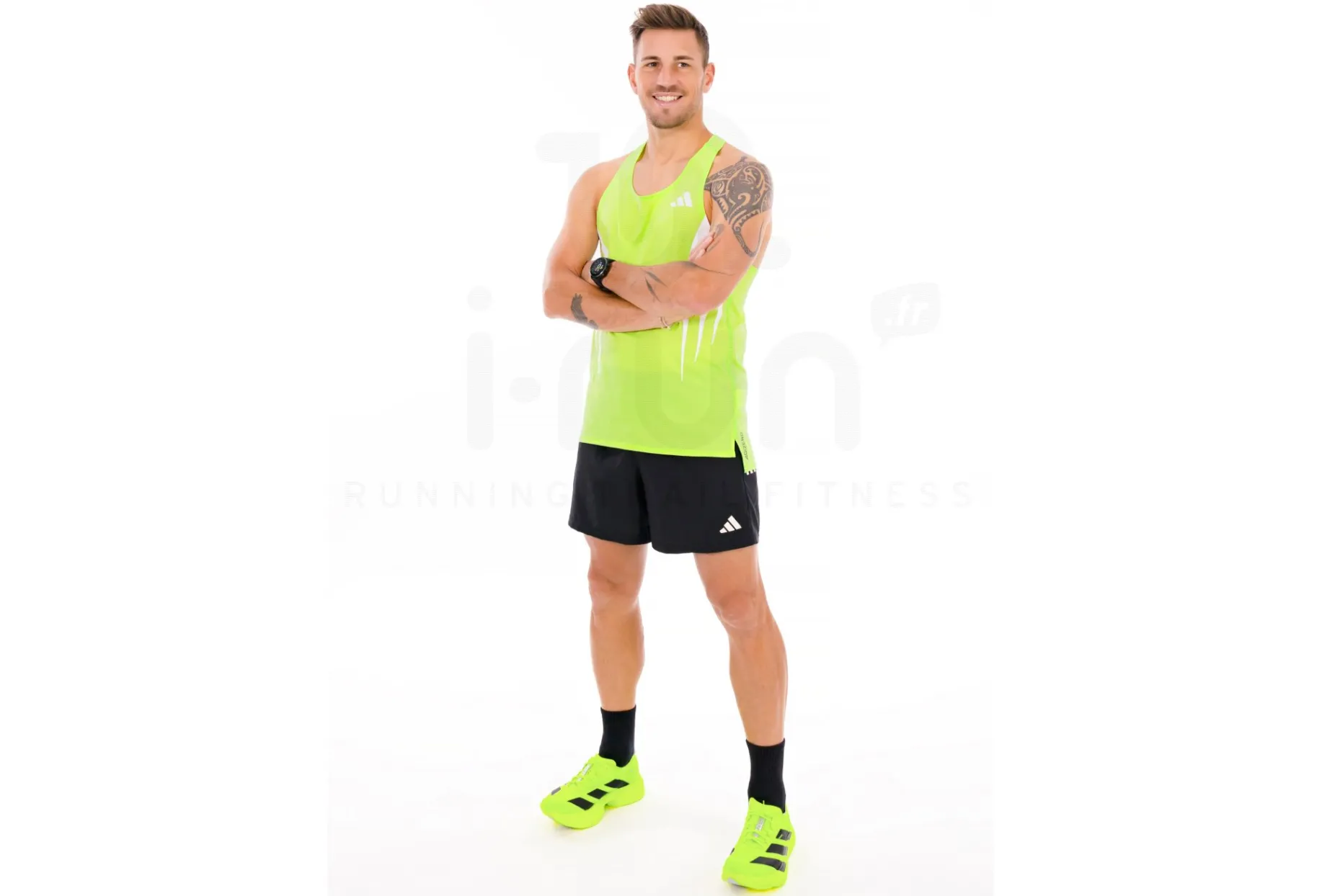 adidas camiseta de tirantes adizero NYC Running