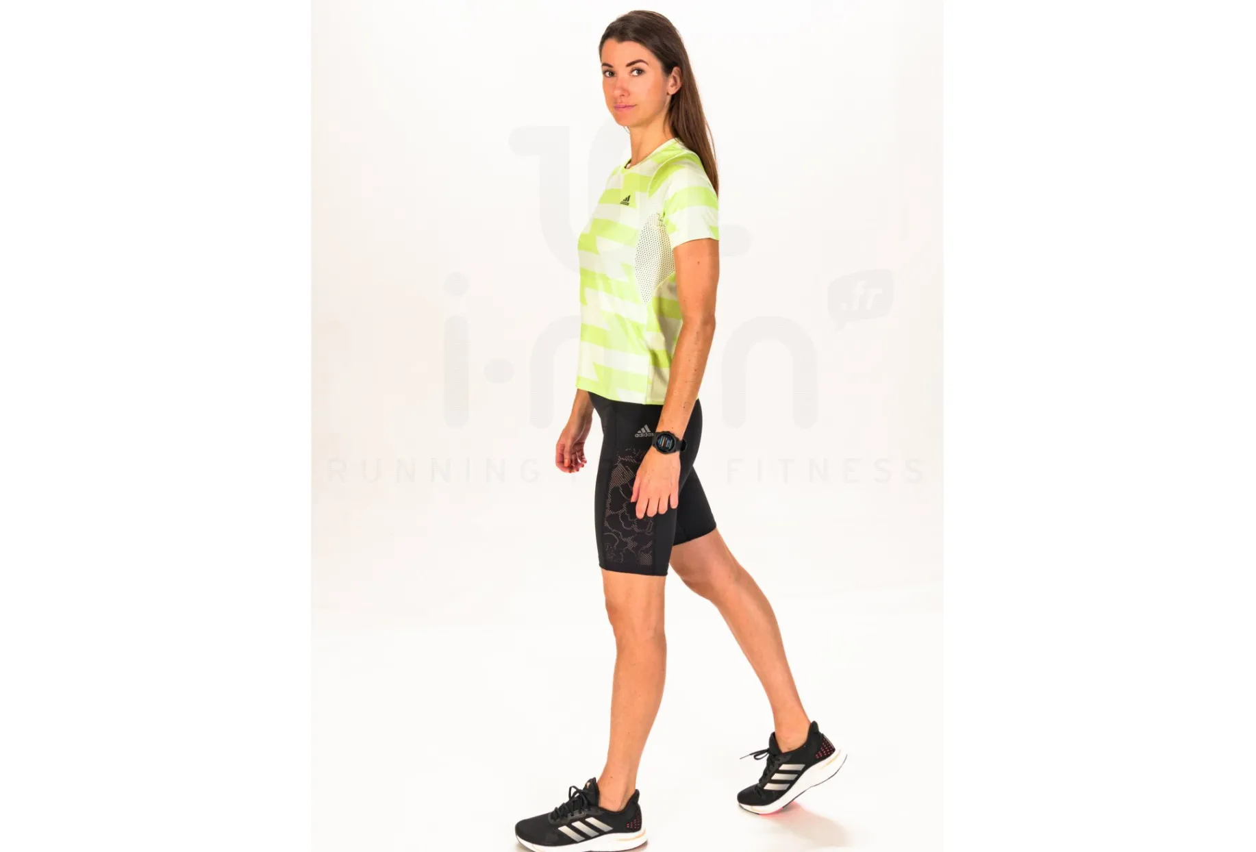 adidas camiseta manga corta Fast Allover Print
