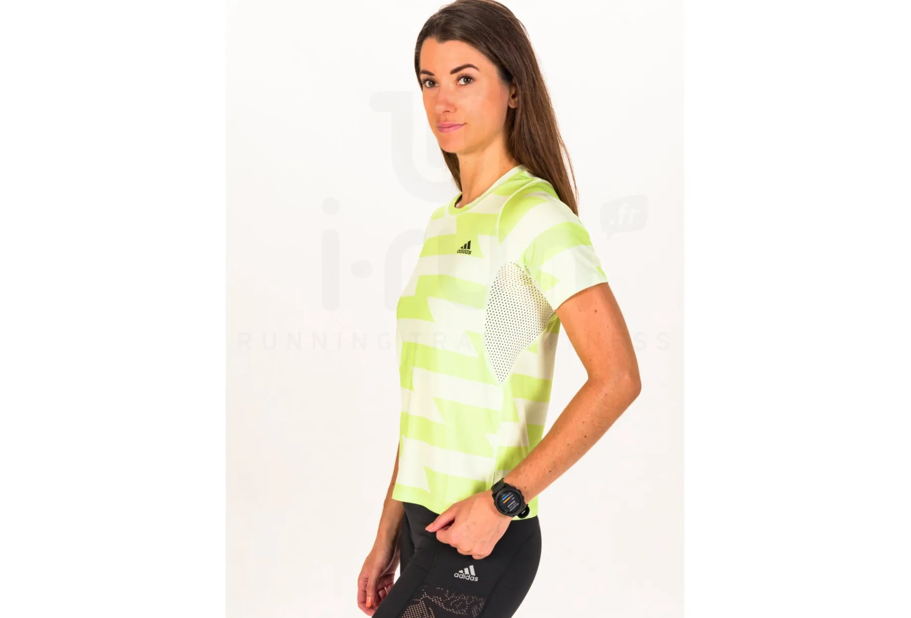 adidas camiseta manga corta Fast Allover Print