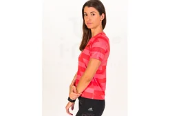 adidas camiseta manga corta Fast Allover Print