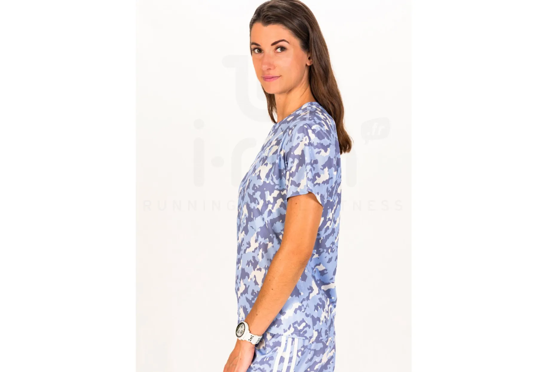 adidas camiseta manga corta Own The Run Camo
