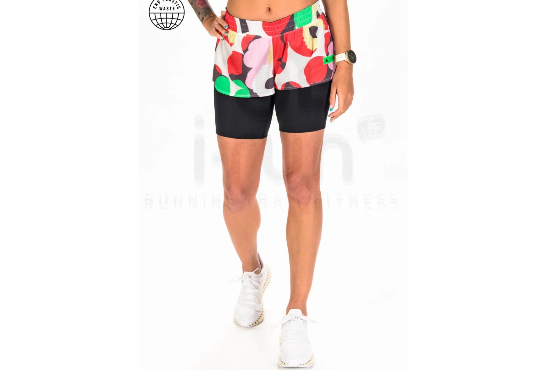 adidas pantalón corto Marimekko 2 en 1