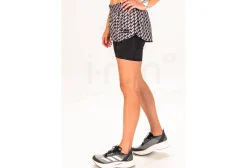 adidas pantalón corto Marimekko Run Icons 2 en 1