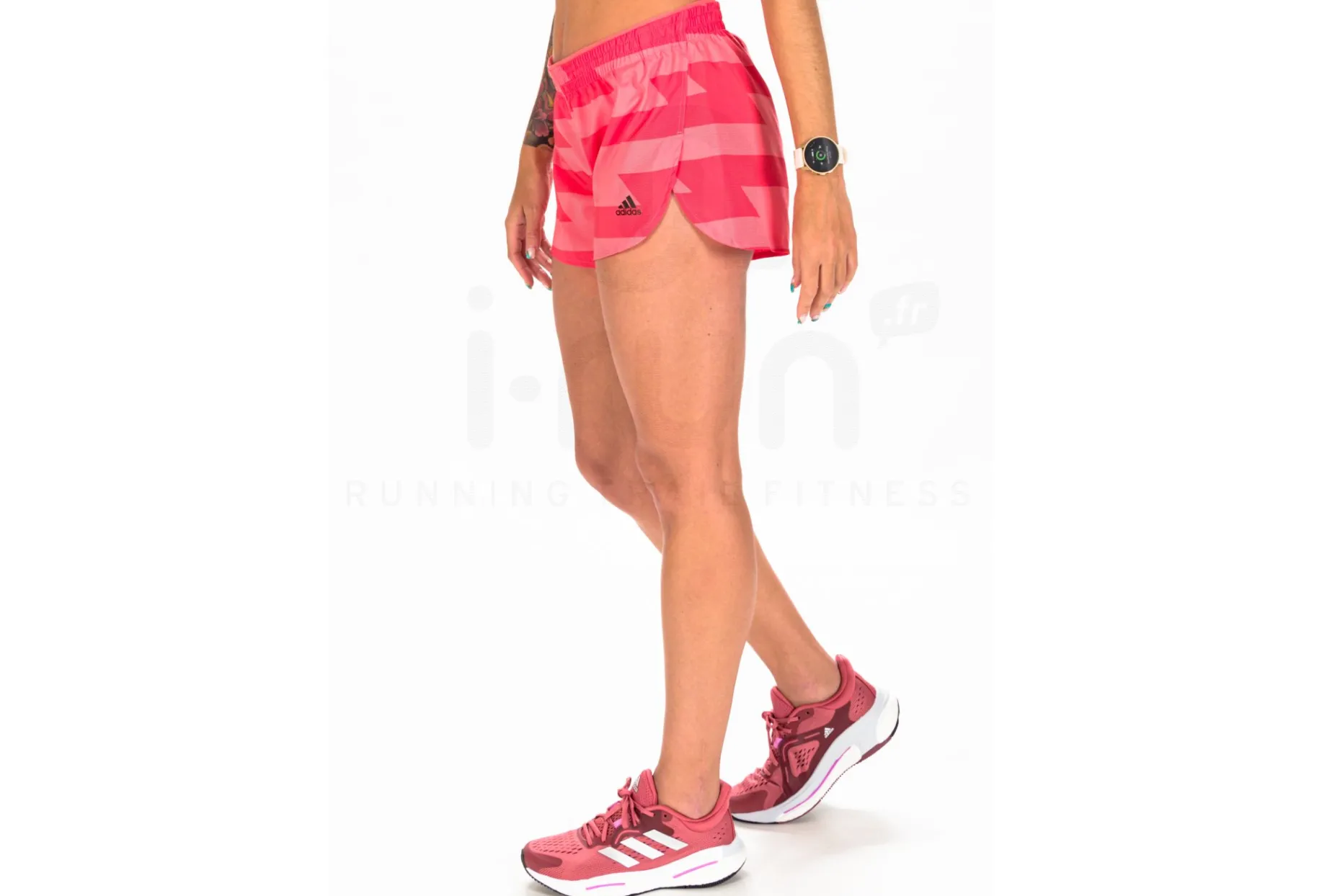 adidas pantalón corto Run Fast Split