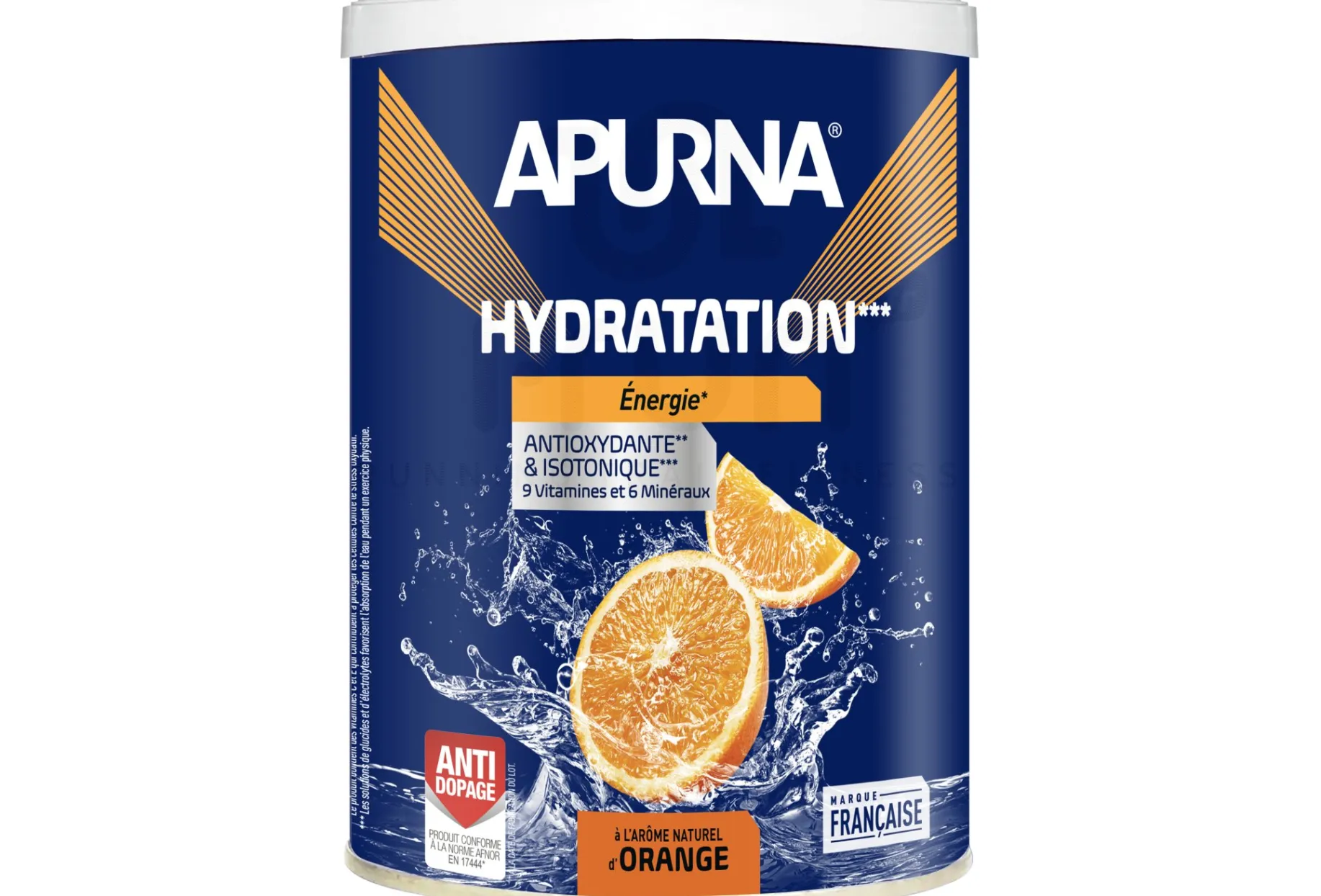 Apurna bebida de hidratación - naranja