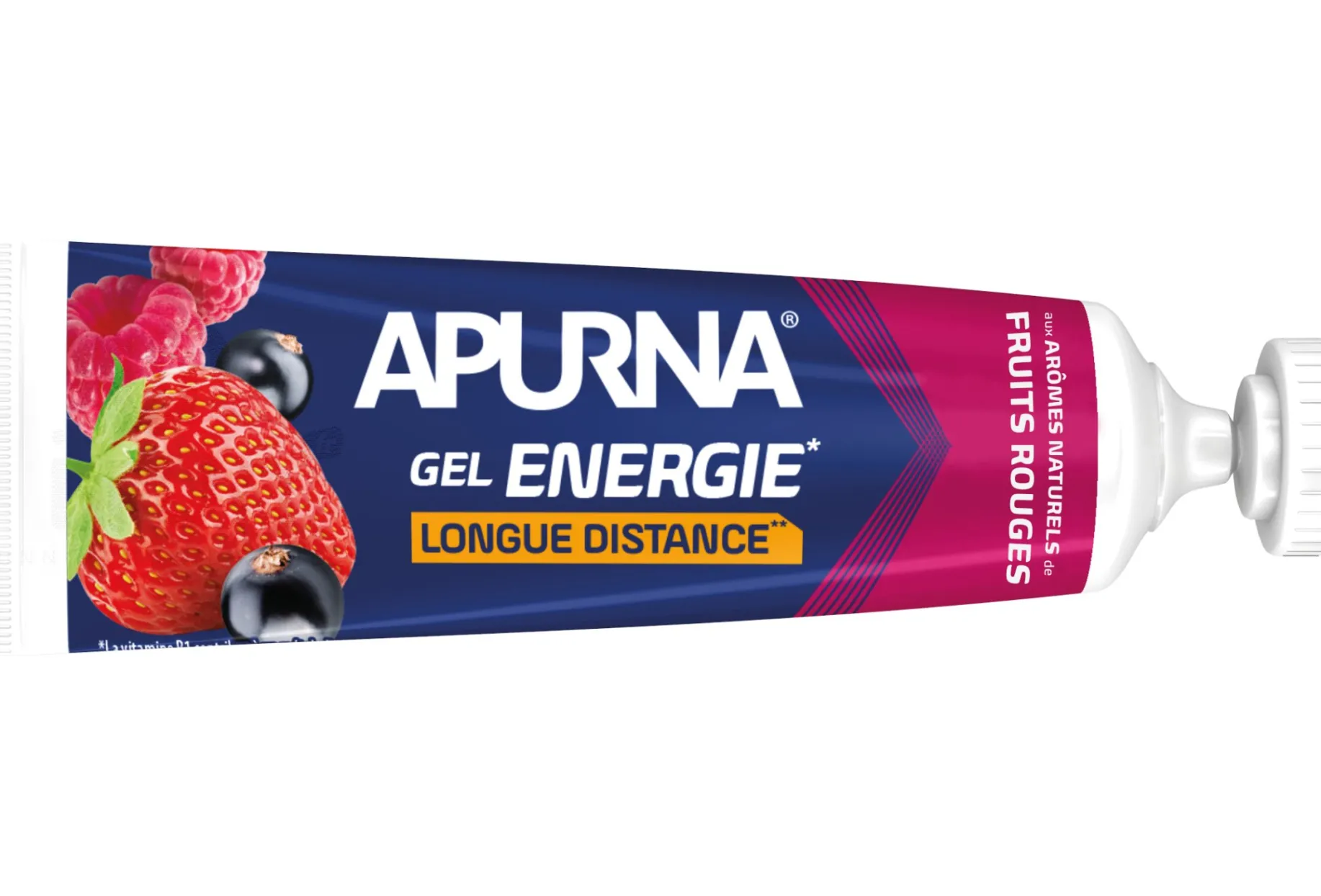 Apurna Gel energético larga distancia-Frutos rojos