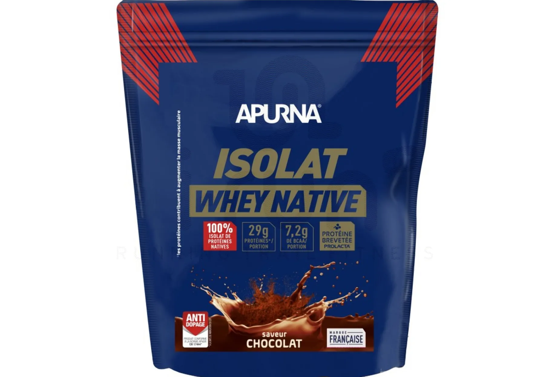 Apurna Isolat Whey Native 720 g - Chocolat