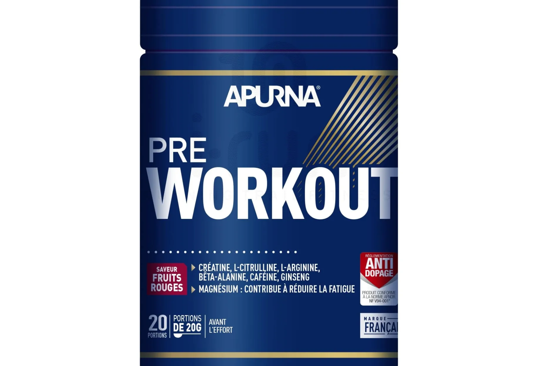 Apurna Pre-Workout - Frutos rojos - 420 g