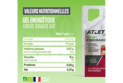 Atlet gel energético- frutos rojos