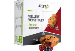 Atlet pack 4 magdalenas energéticas - Frutos rojos
