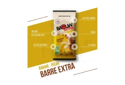 Baouw Barrita energética bio Extra - Plátano-Nuez Pecán