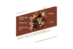 Baouw barrita proteica bio chocolate y cacahuetes