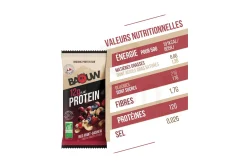 Baouw barrita proteica bio frutos rojos y anarcados