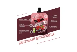 Baouw gel energético natural bio - frutos rojos y flor de jamaica
