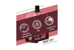 Baouw gel energético natural bio - frutos rojos y flor de jamaica