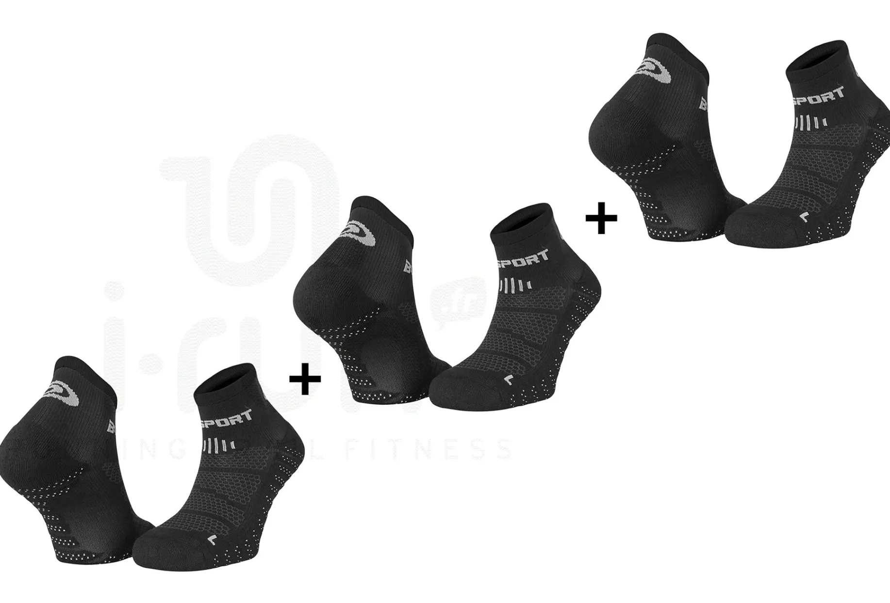 BV Sport pack de 3 pares de calcetines SCR One Evo