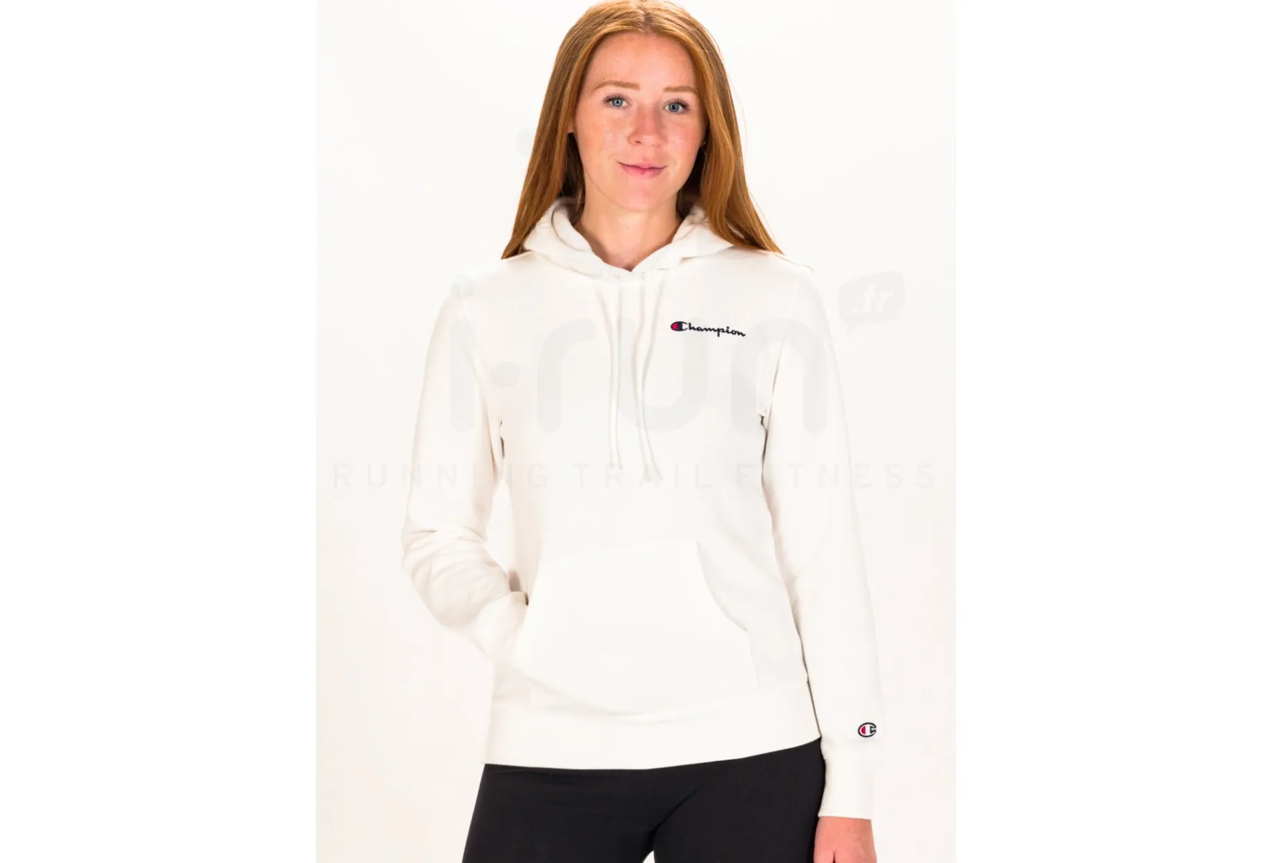 Champion sudadera con capucha Legacy Logo