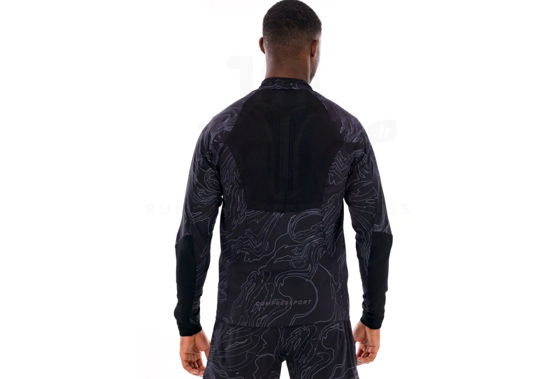 Compressport chaqueta Hurricane Windproof Aurora