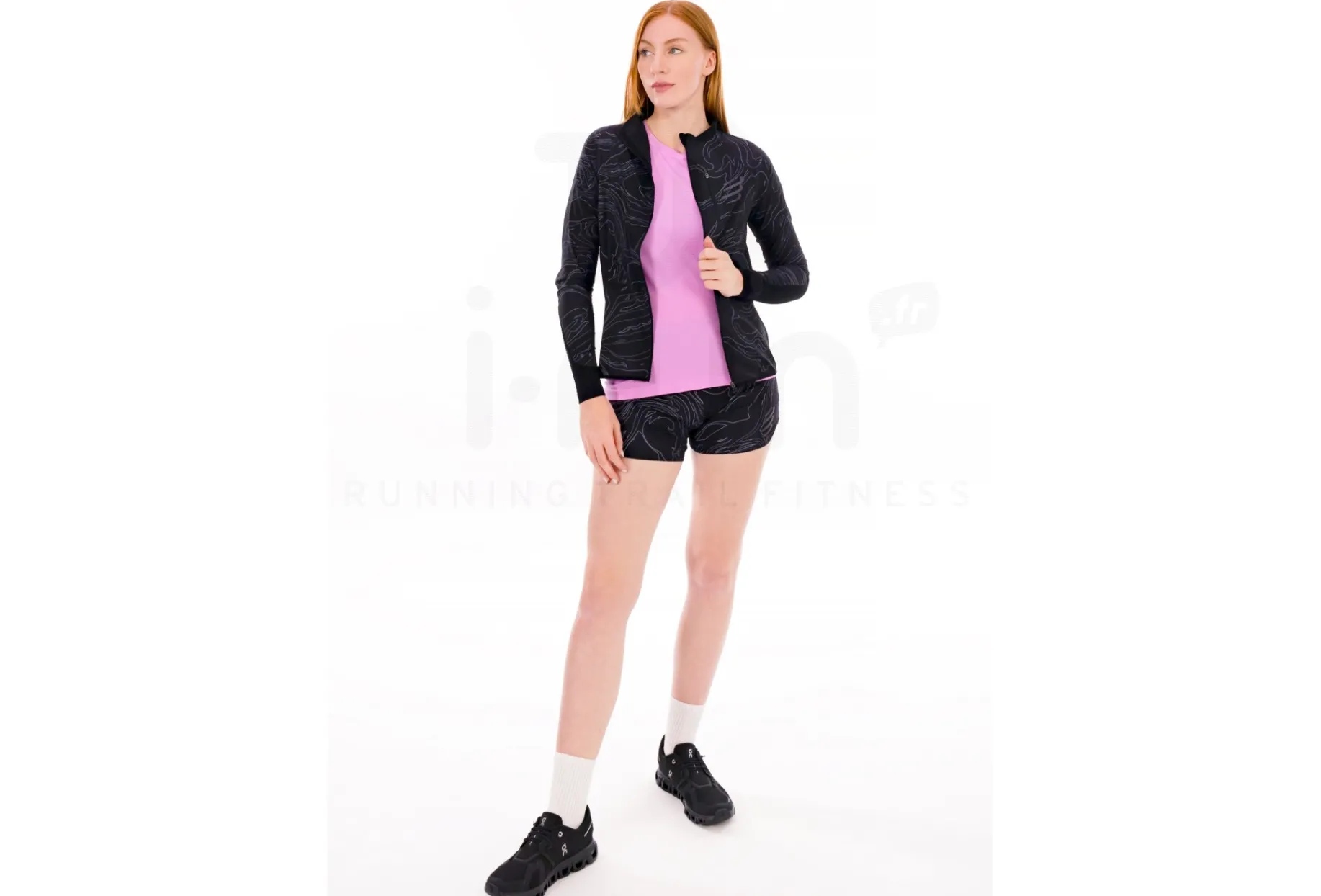 Compressport chaqueta Hurricane Windproof Aurora