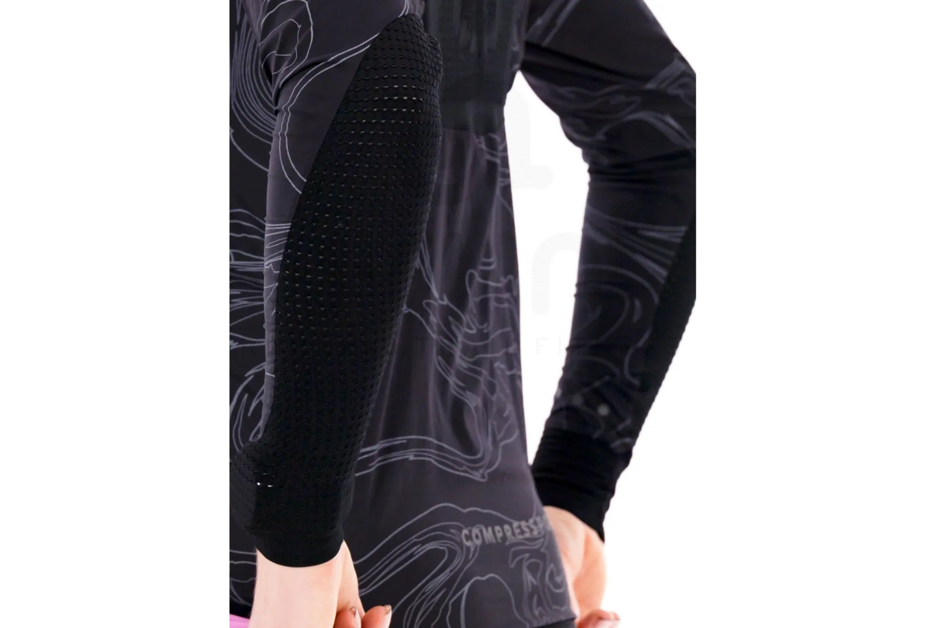 Compressport chaqueta Hurricane Windproof Aurora