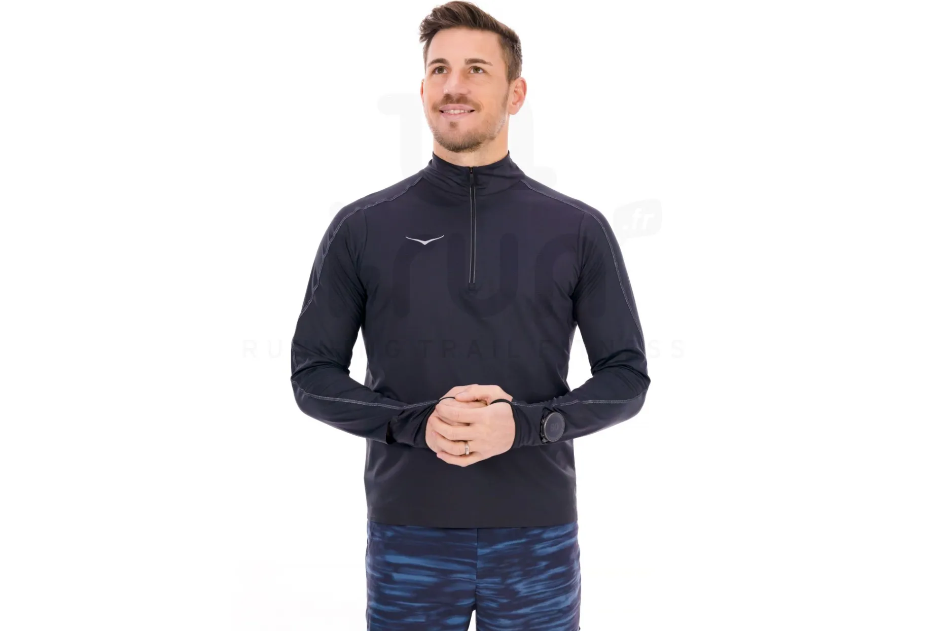 Hoka One One Glidetech 1/4 zip