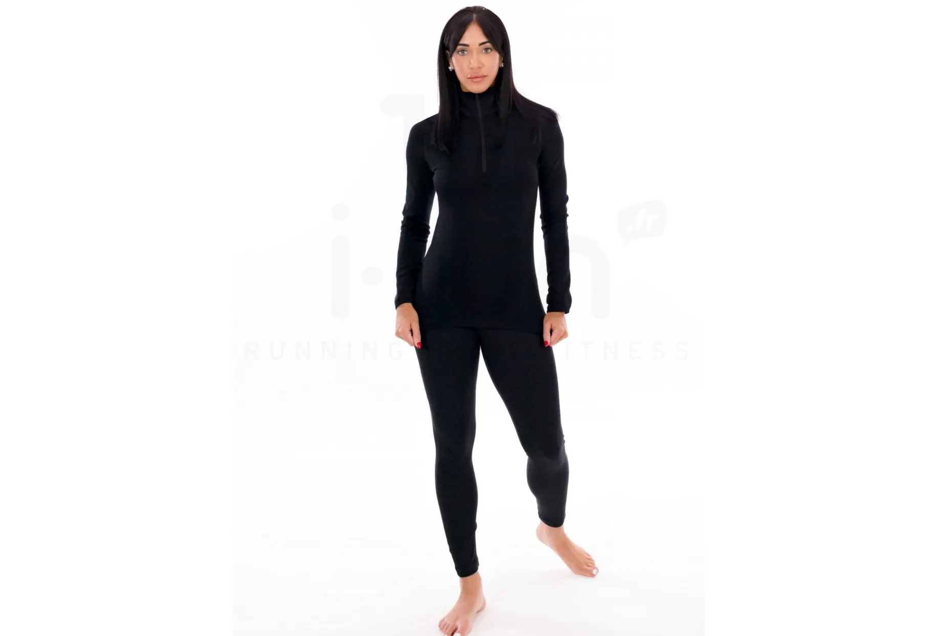Icebreaker camiseta manga larga 260 Tech Merinos Half Zip