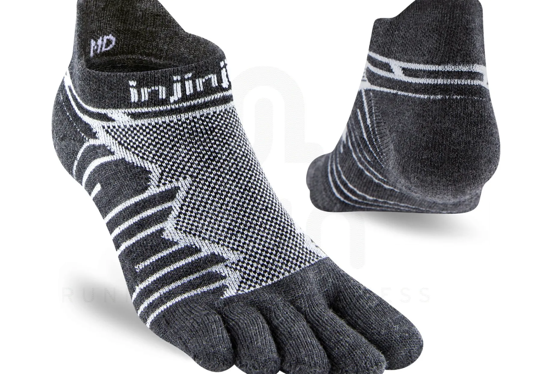Injinji Ultra Run No-Show Wool