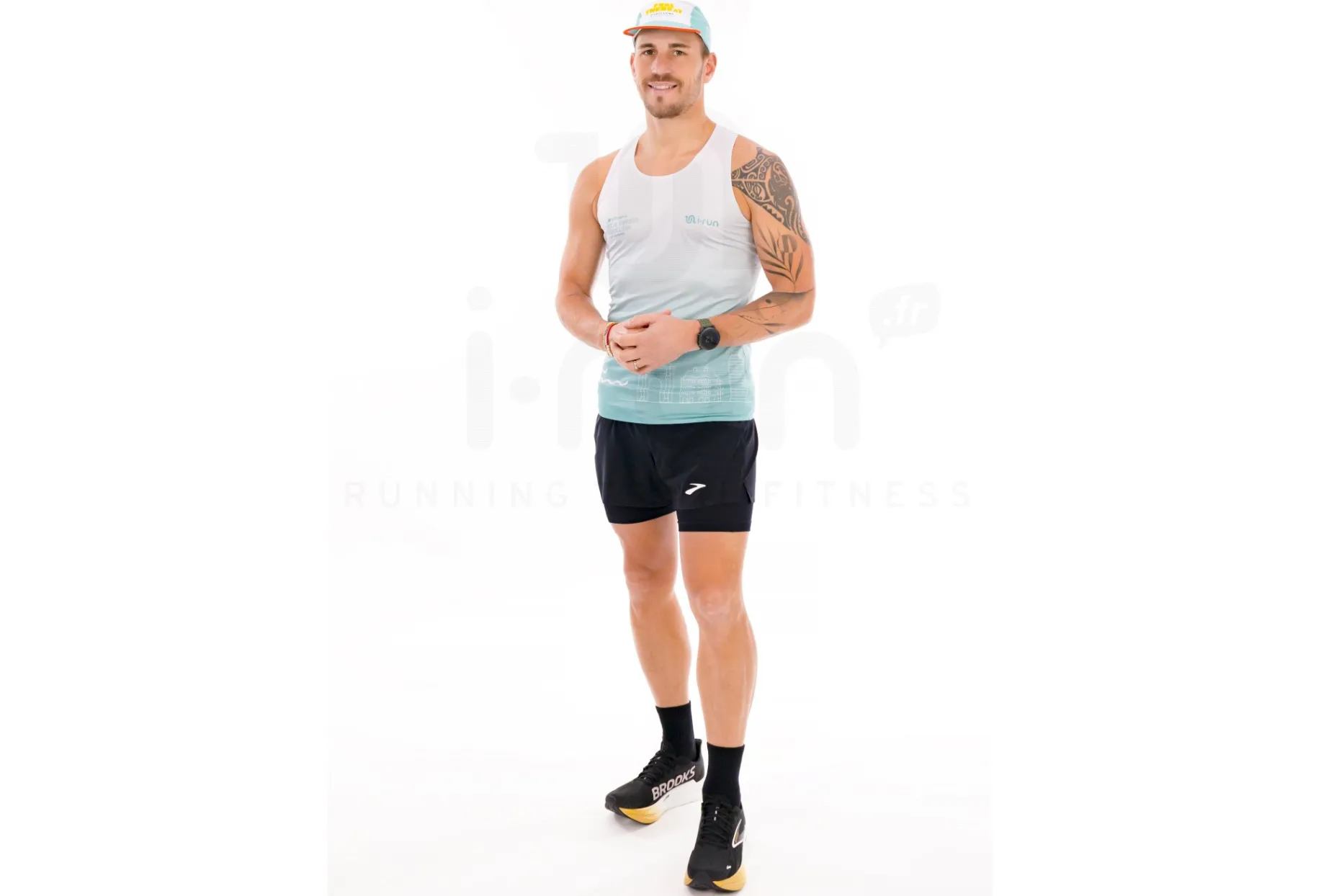 i-run.fr camiseta de tirantes Mitja Marató Barcelona