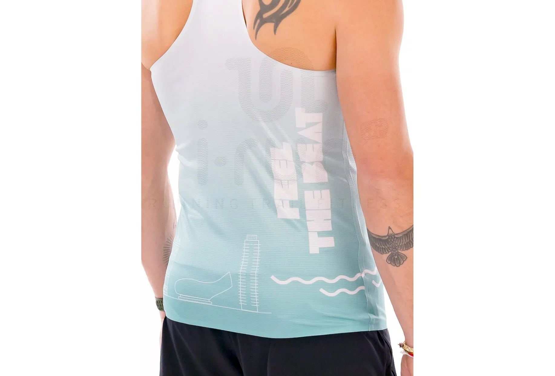 i-run.fr camiseta de tirantes Mitja Marató Barcelona