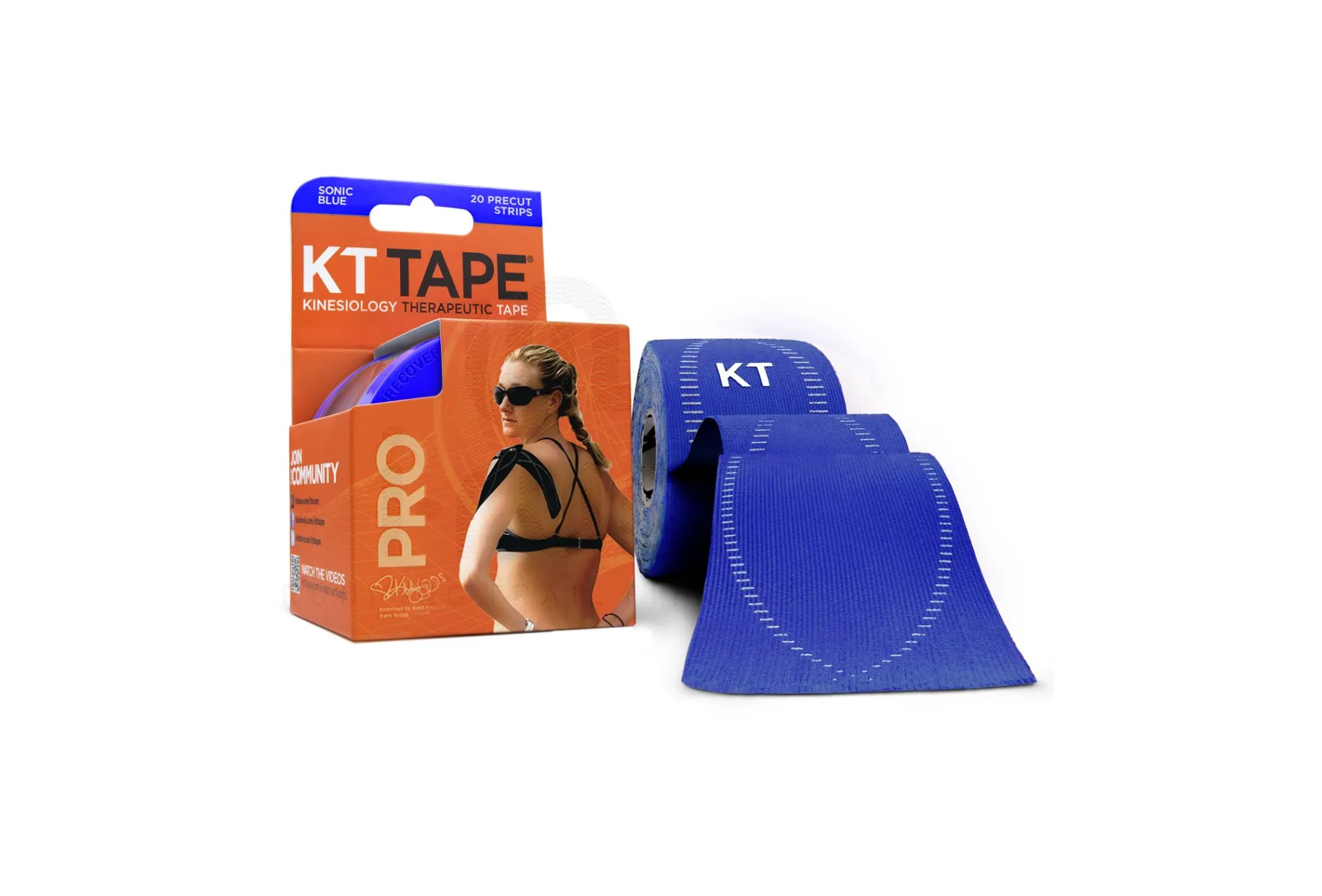 KT Tape Bandas KT Tape Synthetic Pro sonic blue