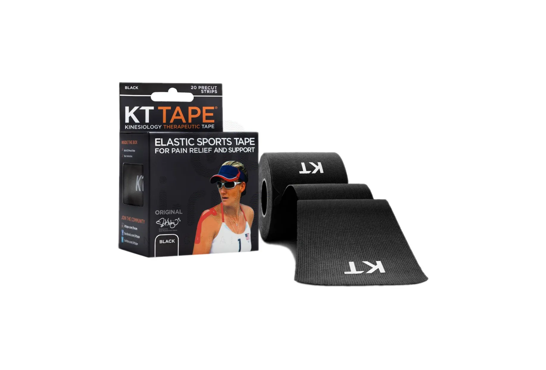 KT Tape KT Tape Original Coton Black