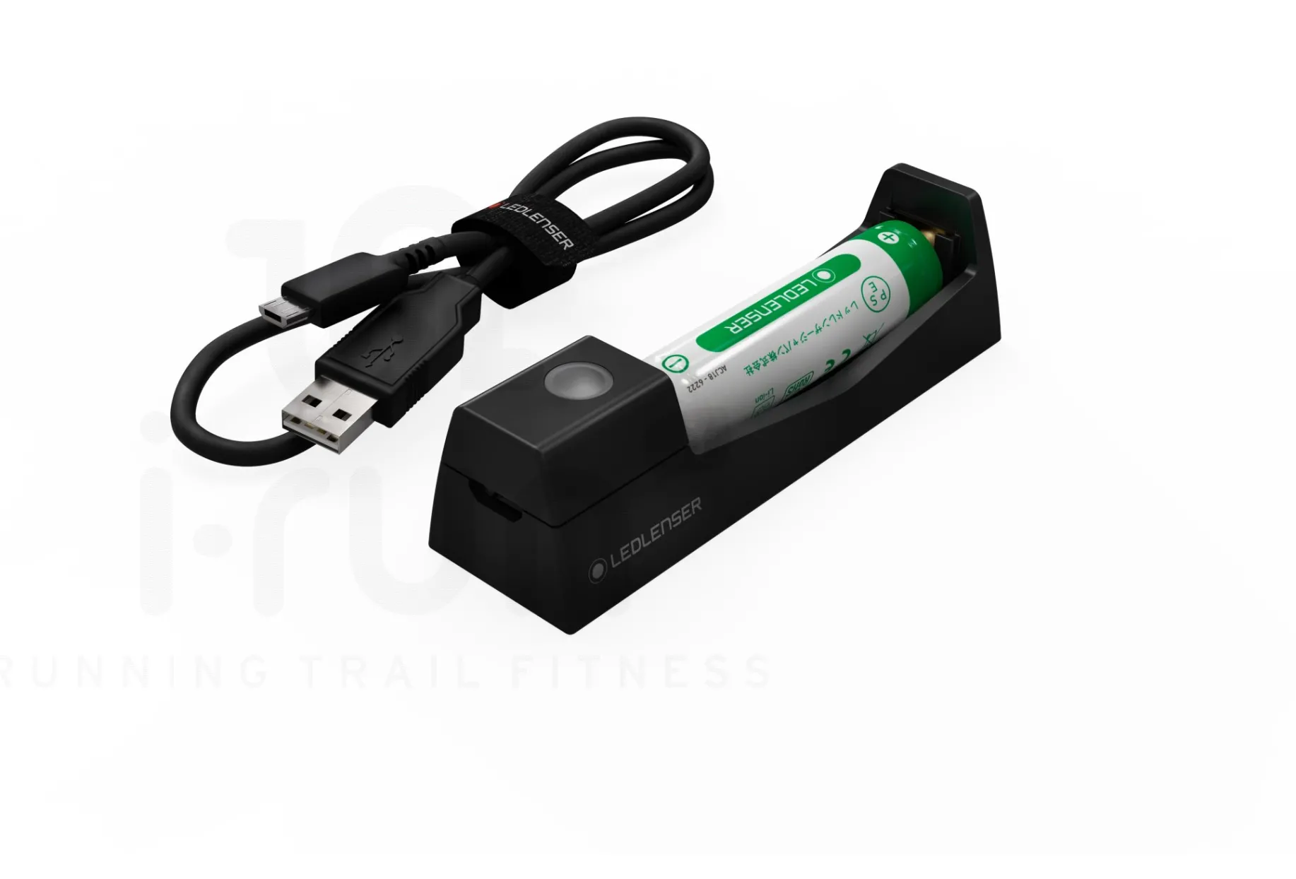 Ledlenser estación de carga y batería de iones de litio de 3,7 V / 750 mAh