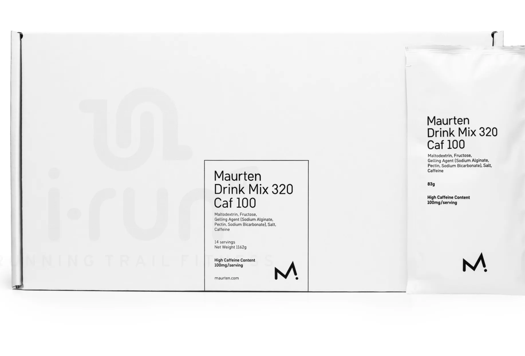 Maurten pack gel Drink Mix 320 CAF 100 - 14 geles