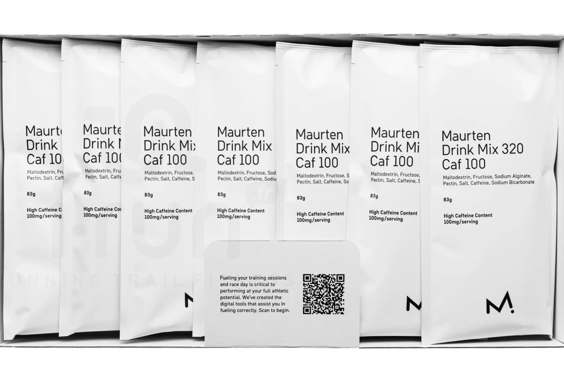 Maurten pack gel Drink Mix 320 CAF 100 - 14 geles
