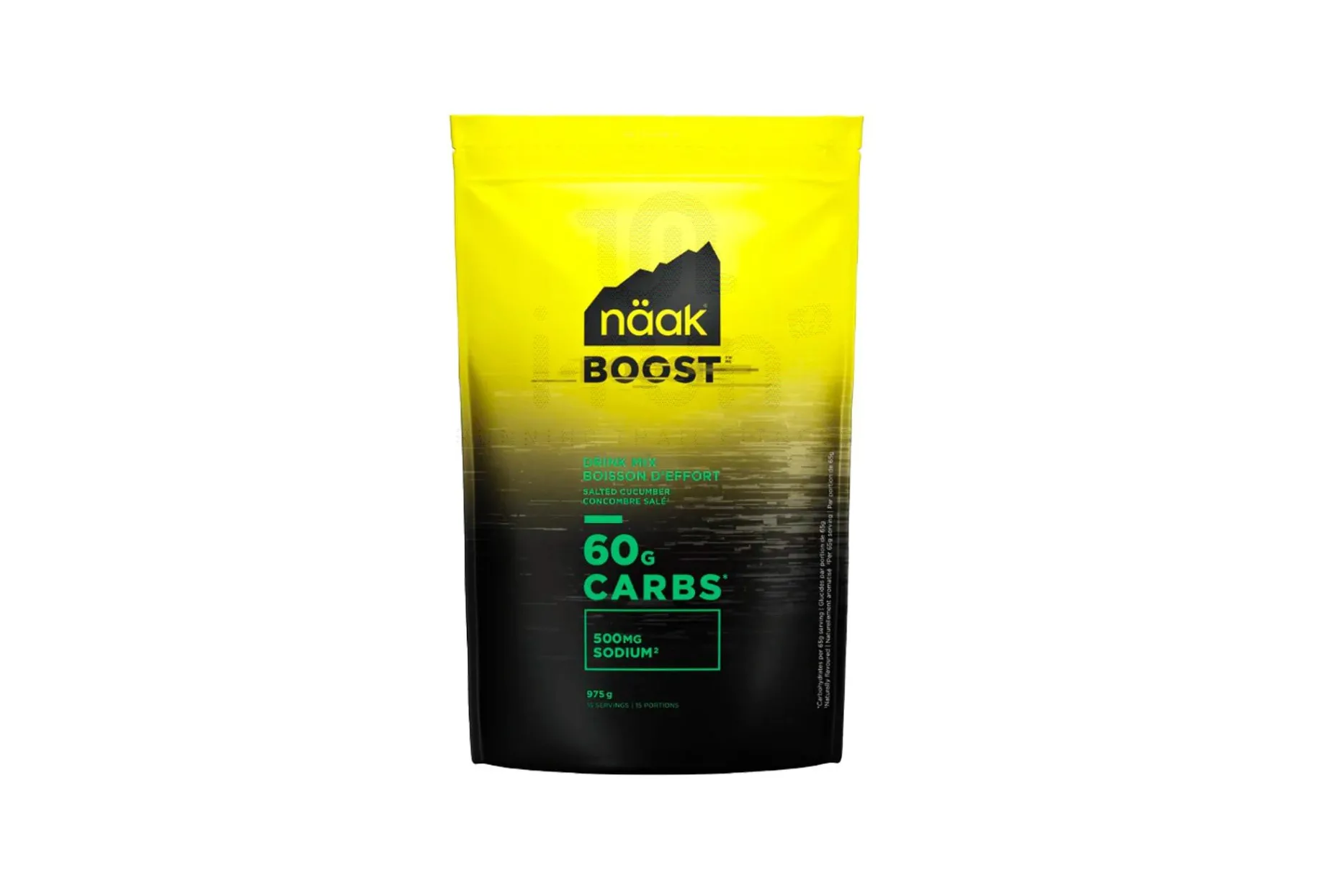 Naak bebida energética Boost Energy - 960 g 975 g Pepino salado