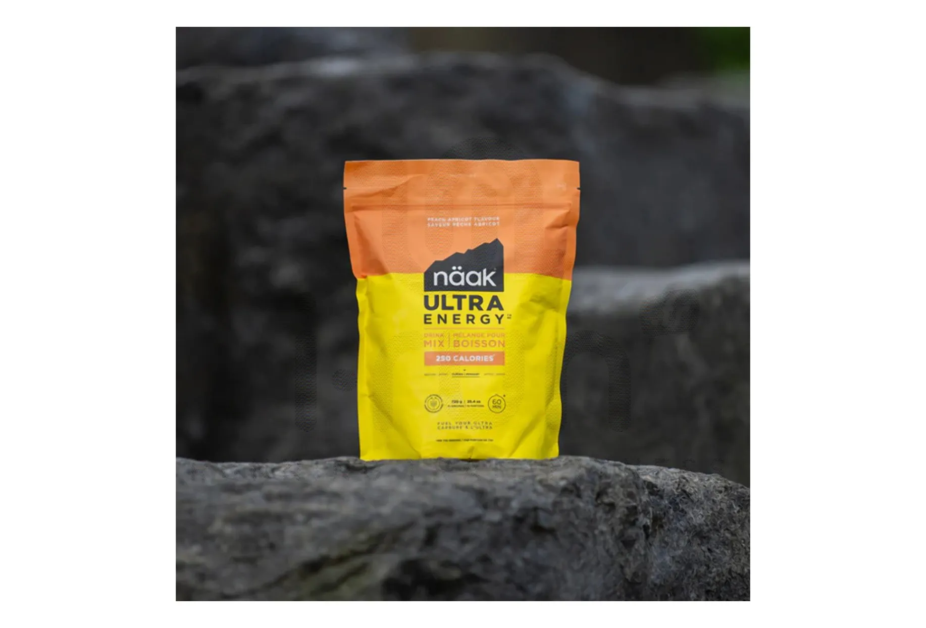 Naak bebida energética Ultra Energy - 720 g Melocotón y albaricoque