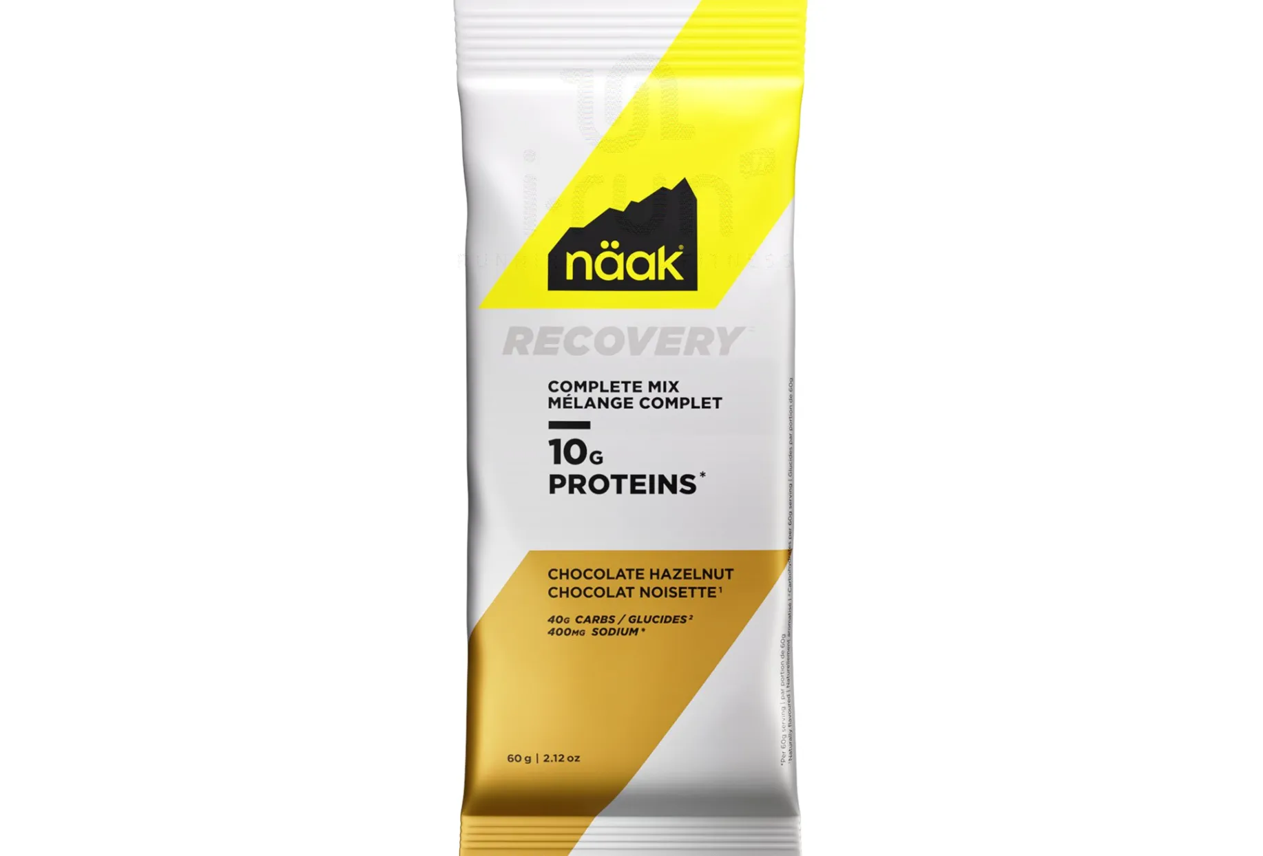 Naak bebida proteica Ultra Recovery - Complete Mix chocolate avellana 60 gramos