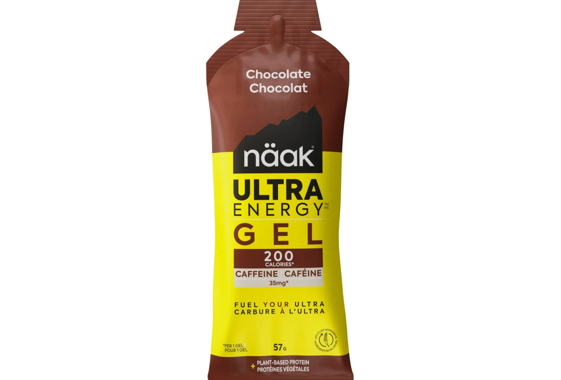 Naak gel energético con cafeína Ultra Energy - chocolate