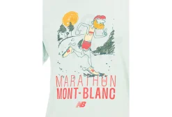 New Balance camiseta manga corta Marathon du Mont-Blanc