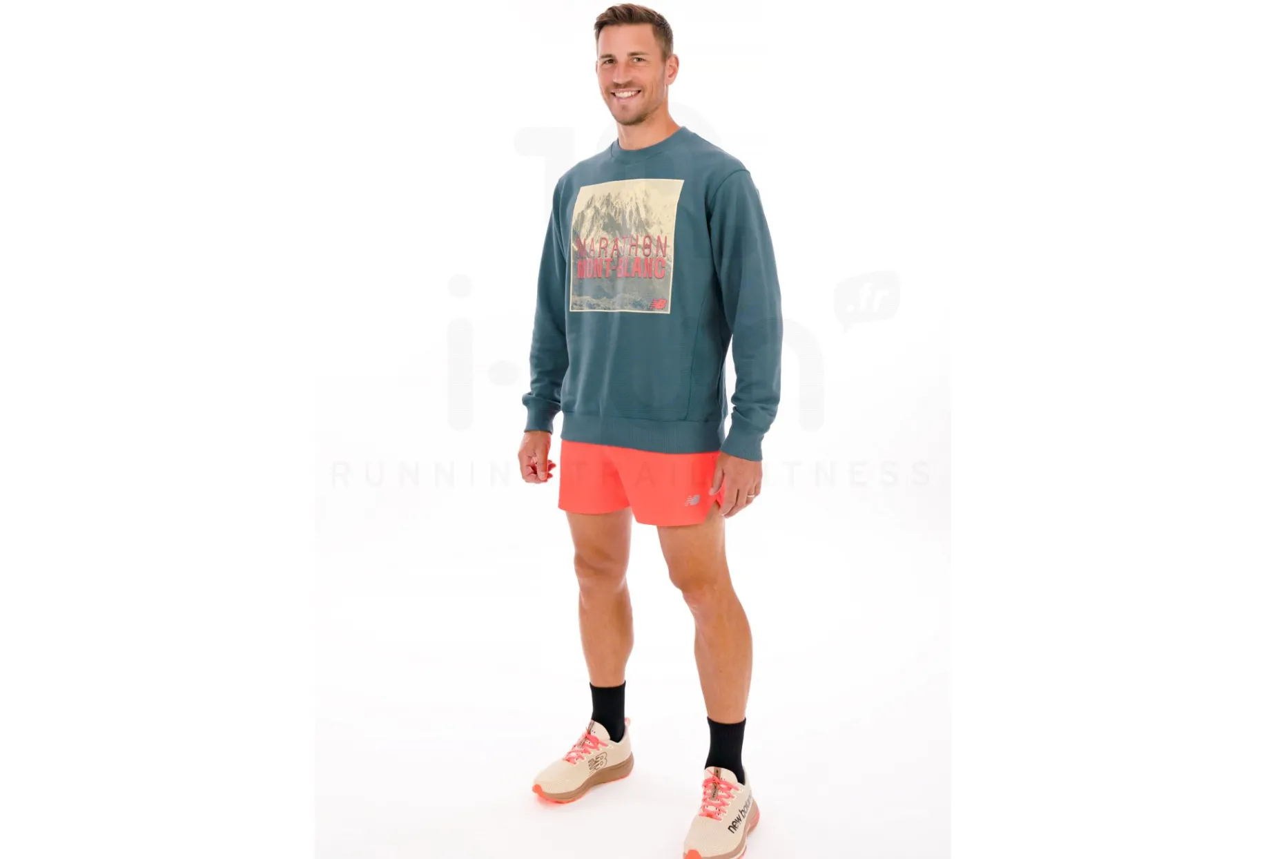 New Balance sudadera Athletics Marathon du Mont-Blanc
