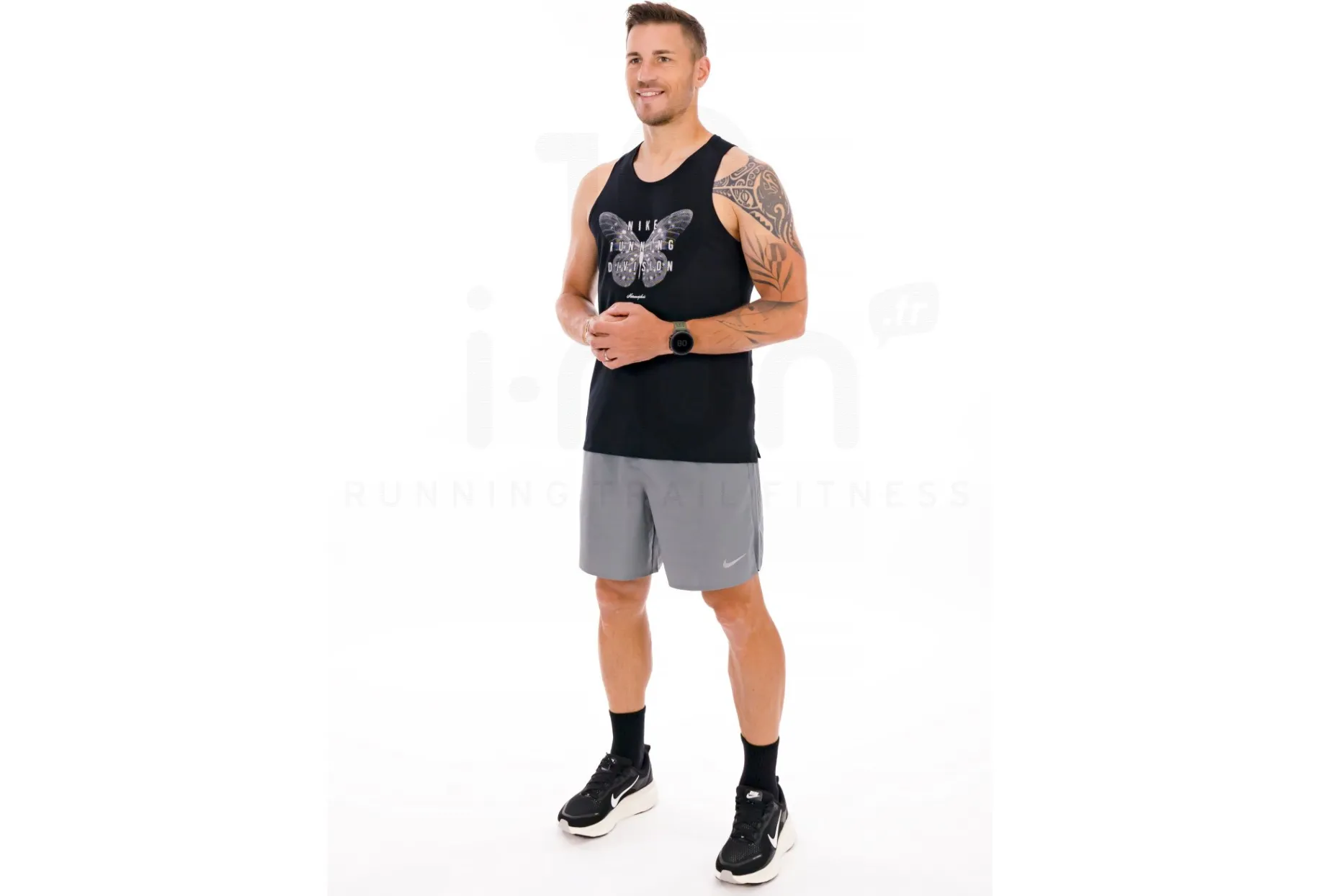 Nike camiseta de tirantes Rise 365 Running Division