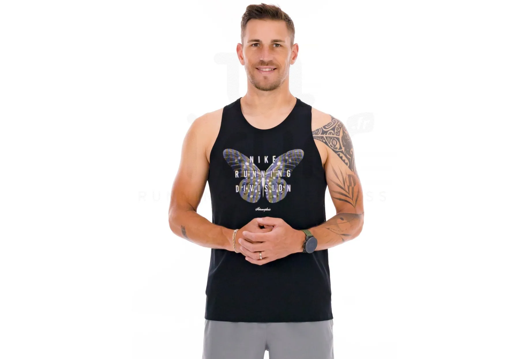 Nike camiseta de tirantes Rise 365 Running Division