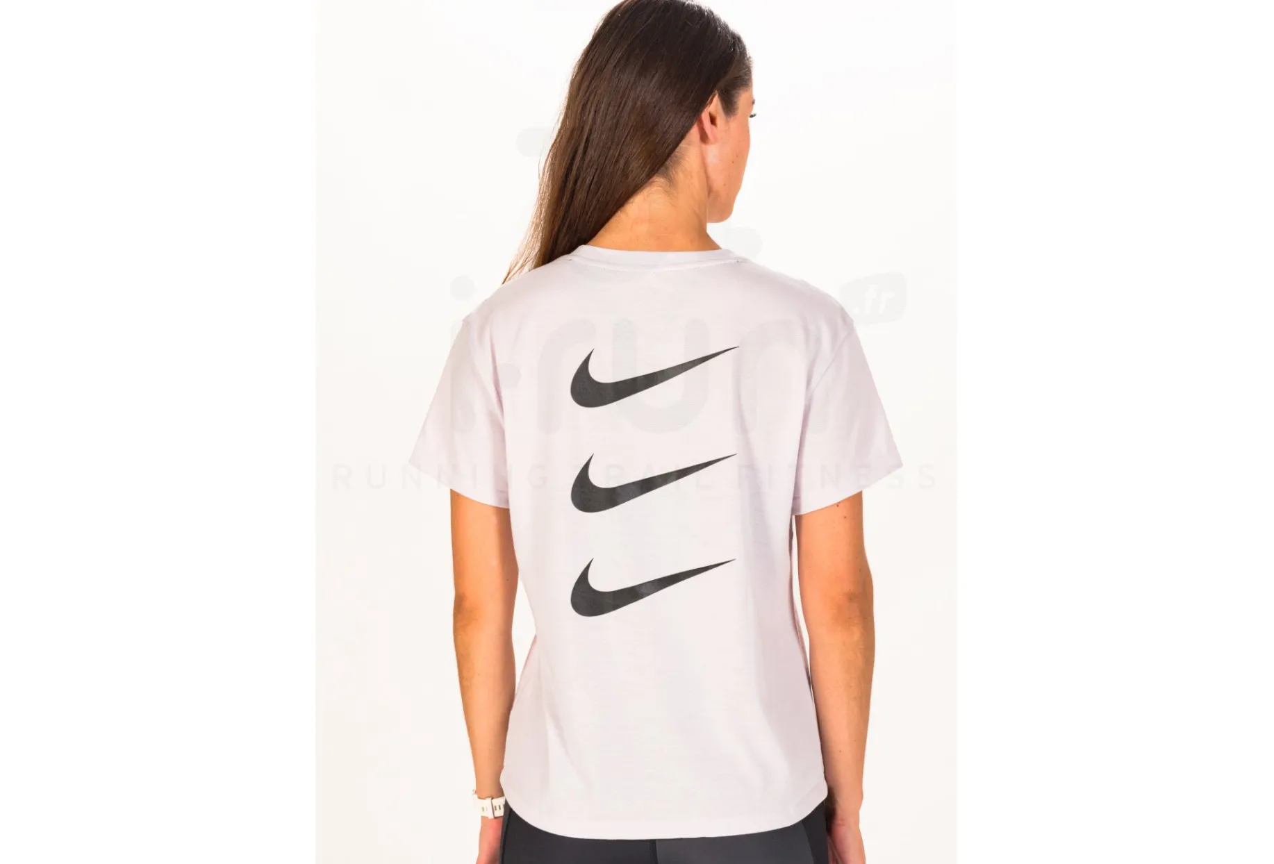 Nike camiseta manga corta Run Division Ruched