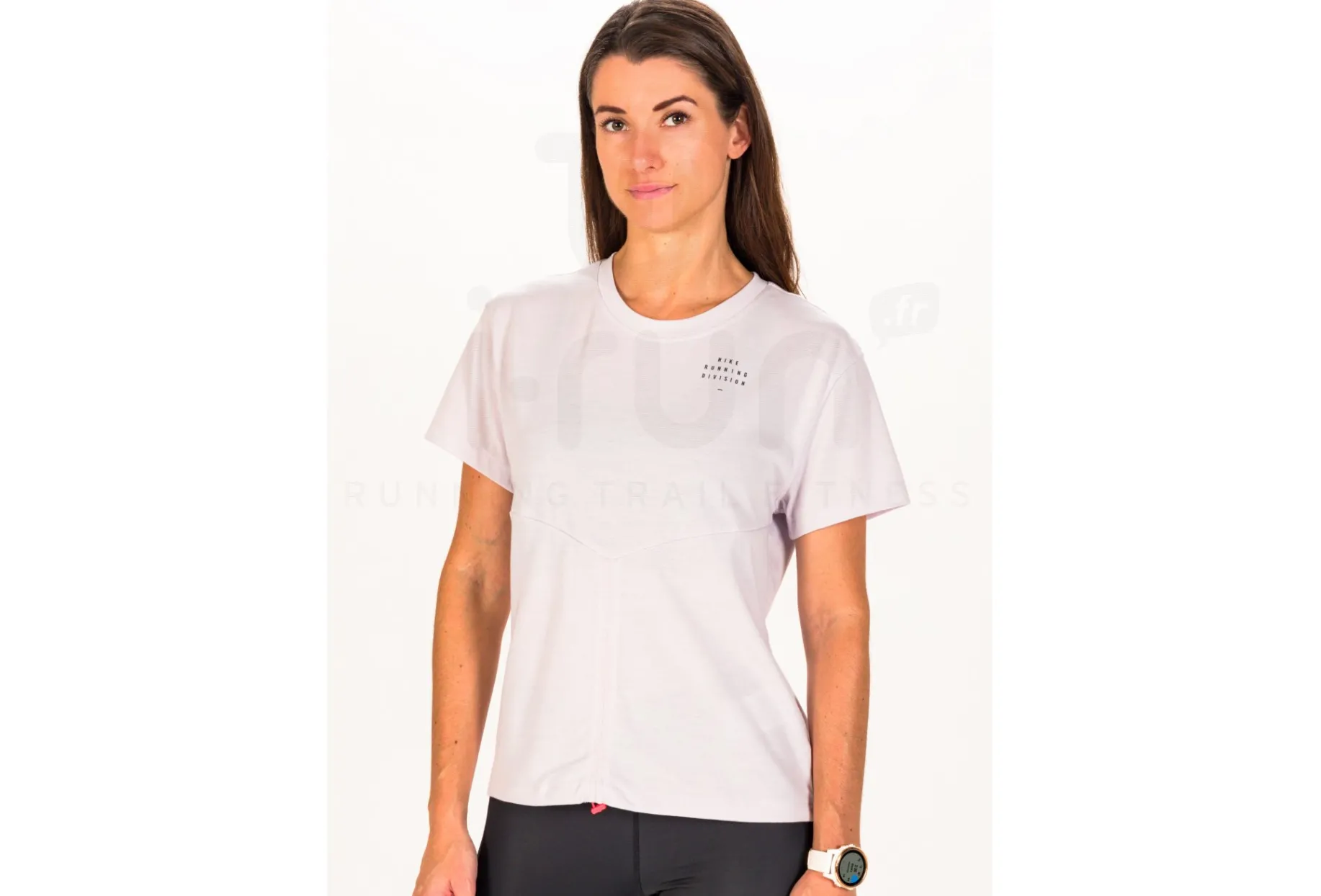 Nike camiseta manga corta Run Division Ruched