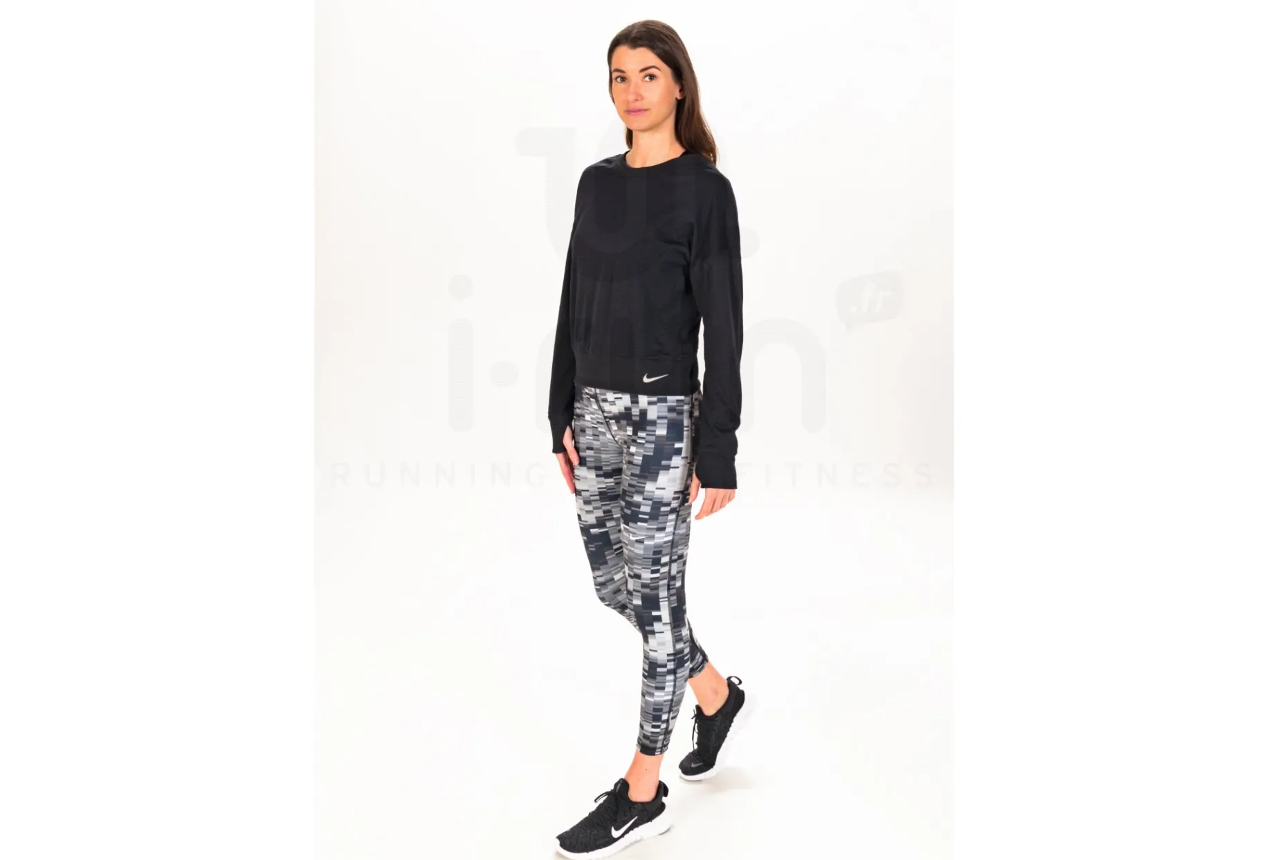 Nike camiseta manga larga Therma-FIT Element Crew