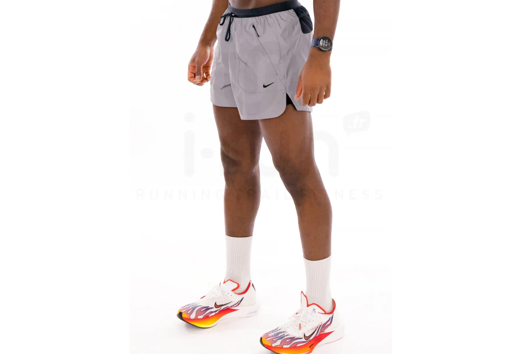 Nike pantalón corto Nike Run Division 2 en 1 10 cm