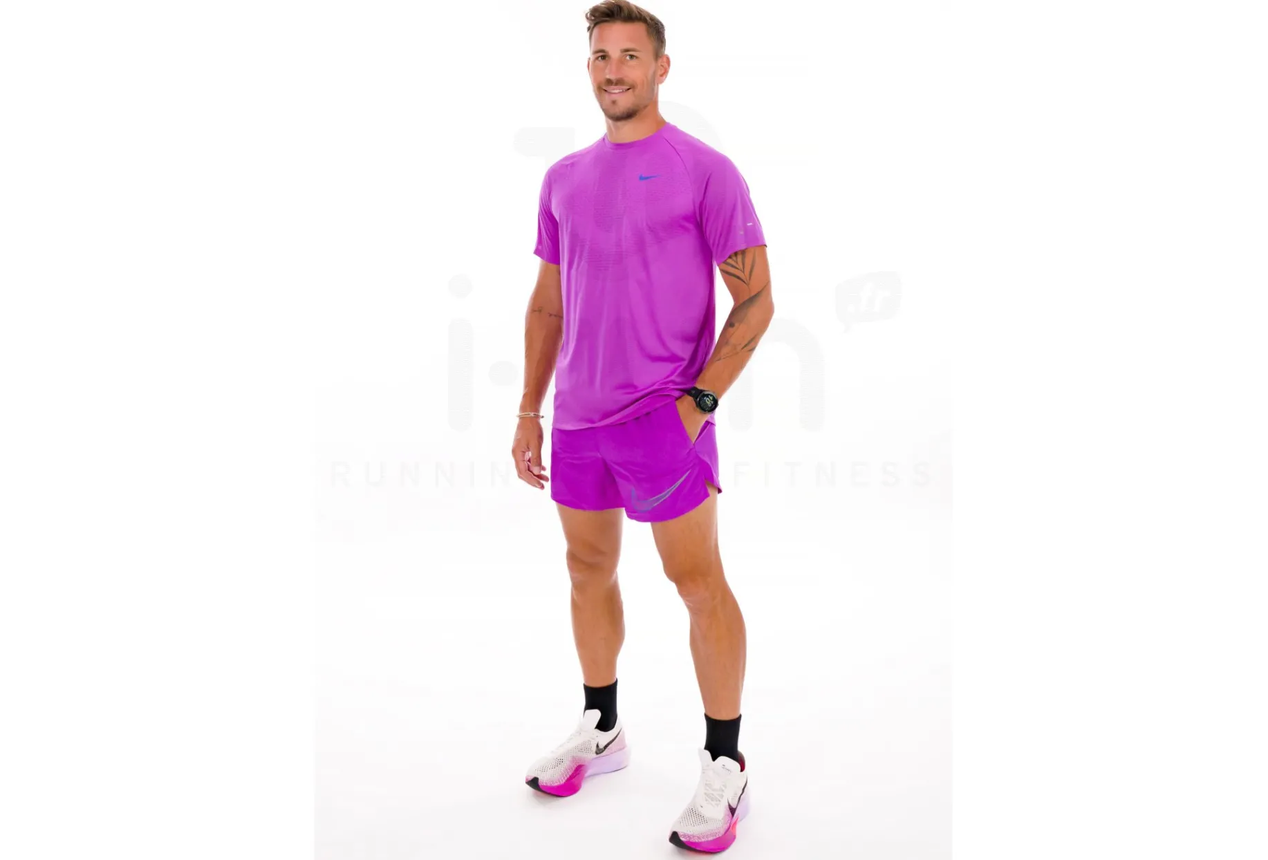 Nike pantalón corto Nike Stride Run Energy 13 cm