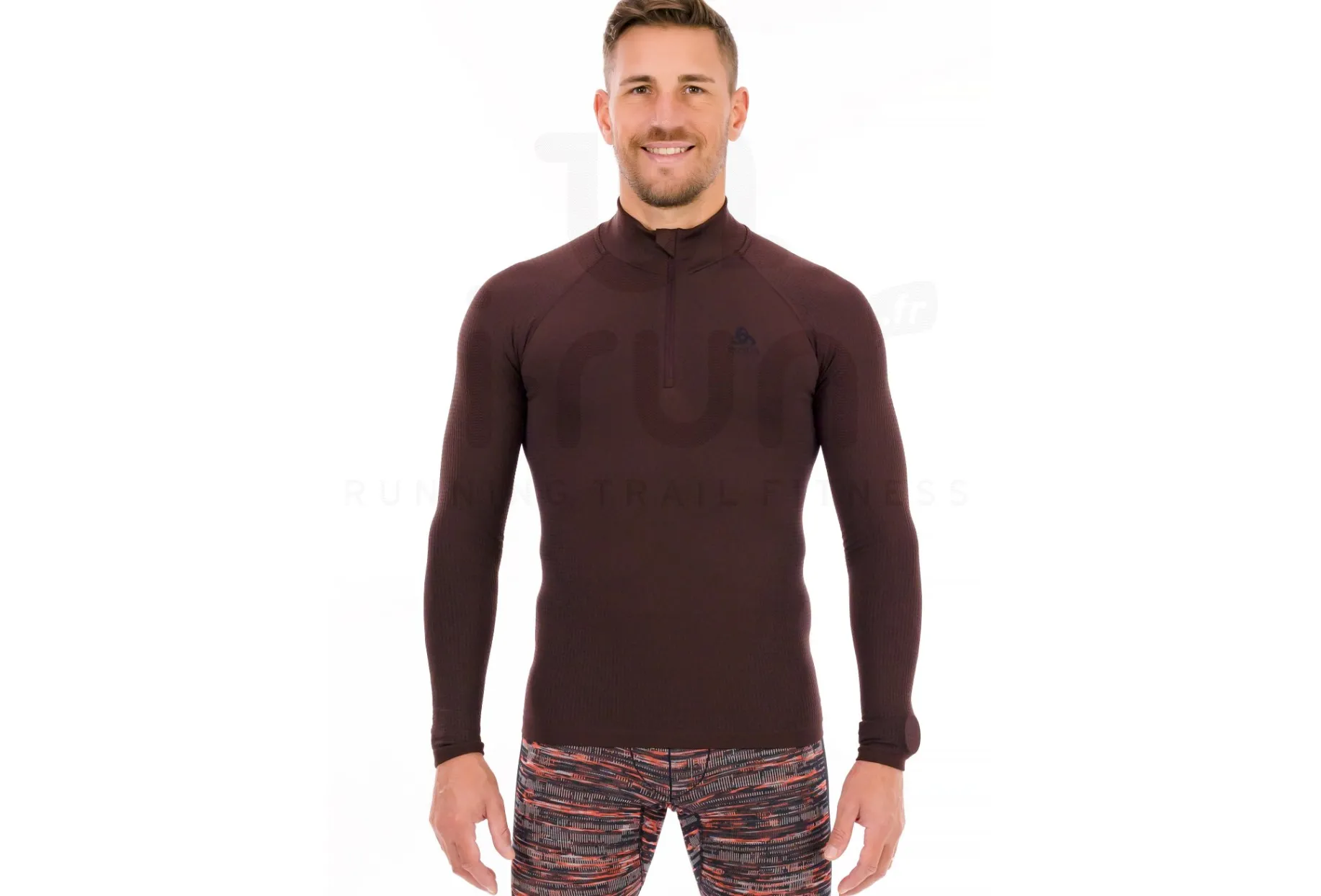 Odlo camiseta manga larga Performance Warm ECO 1/2 zip
