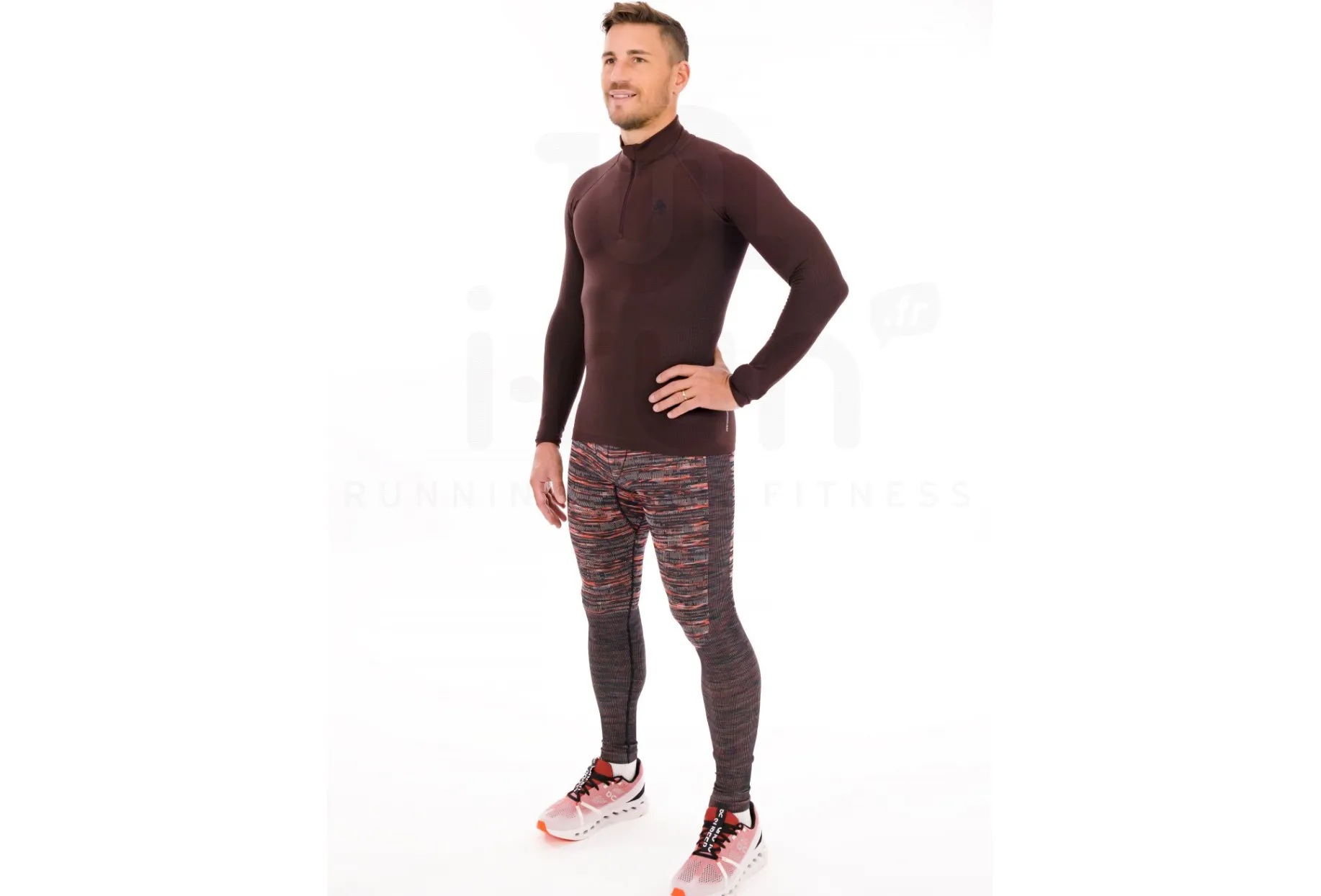 Odlo camiseta manga larga Performance Warm ECO 1/2 zip