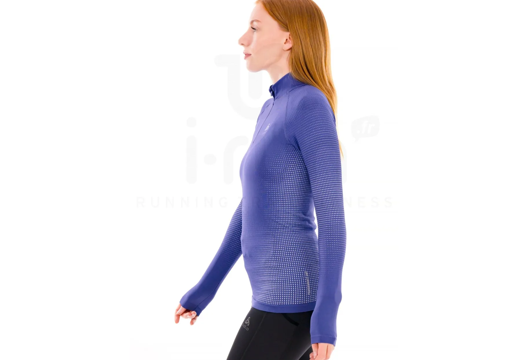 Odlo camiseta manga larga Performance Warm ECO 1/2 zip